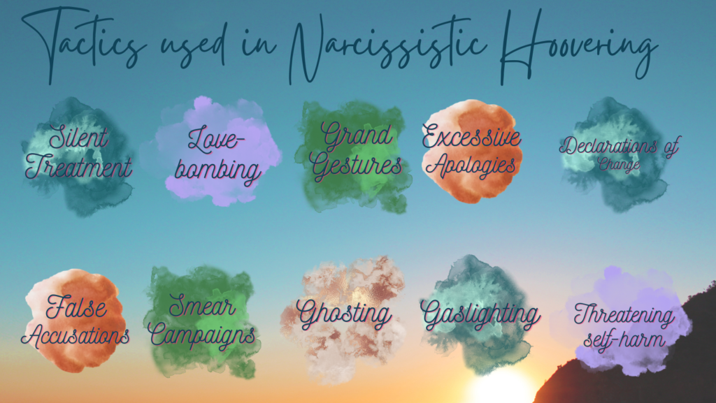 Tactics used in narcissistic hoovering